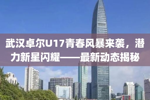 武汉卓尔U17青春风暴来袭，潜力新星闪耀——最新动态揭秘