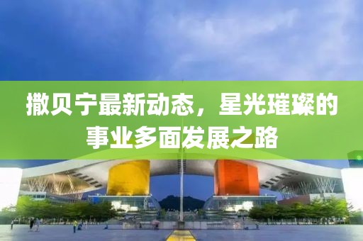 撒贝宁最新动态，星光璀璨的事业多面发展之路