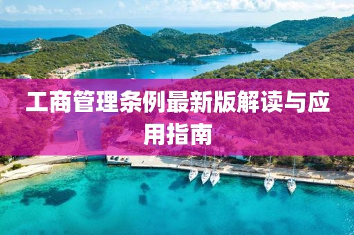 工商管理条例最新版解读与应用指南