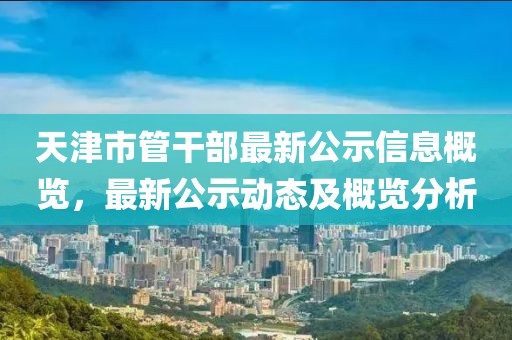 天津市管干部最新公示信息概览，最新公示动态及概览分析
