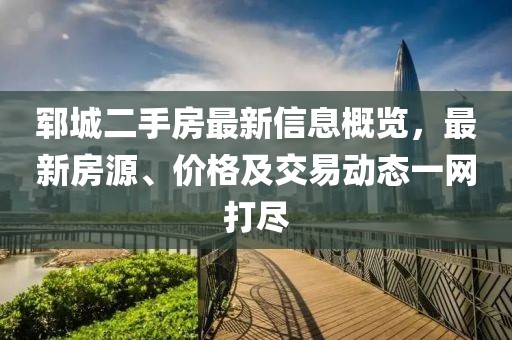 郓城二手房最新信息概览，最新房源、价格及交易动态一网打尽