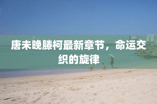 唐未晚滕柯最新章节，命运交织的旋律
