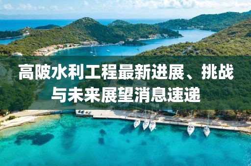 高陂水利工程最新进展、挑战与未来展望消息速递