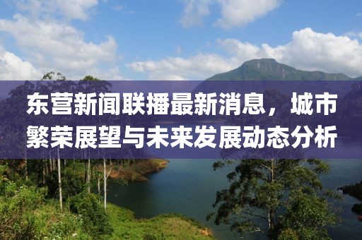 东营新闻联播最新消息，城市繁荣展望与未来发展动态分析