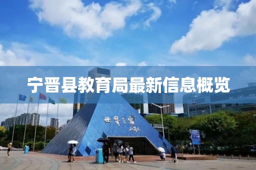 宁晋县教育局最新信息概览