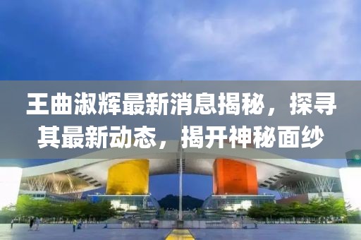 王曲淑辉最新消息揭秘，探寻其最新动态，揭开神秘面纱