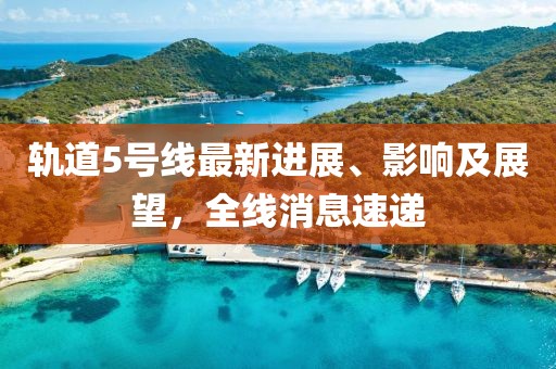 轨道5号线最新进展、影响及展望，全线消息速递