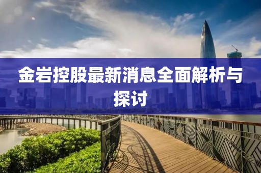 金岩控股最新消息全面解析与探讨