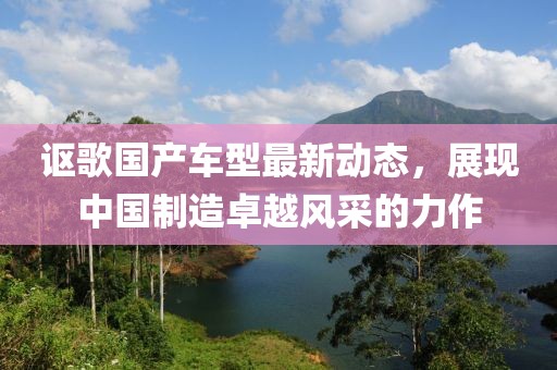 讴歌国产车型最新动态，展现中国制造卓越风采的力作