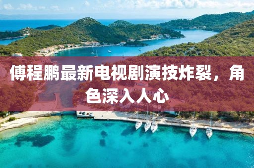 傅程鹏最新电视剧演技炸裂，角色深入人心
