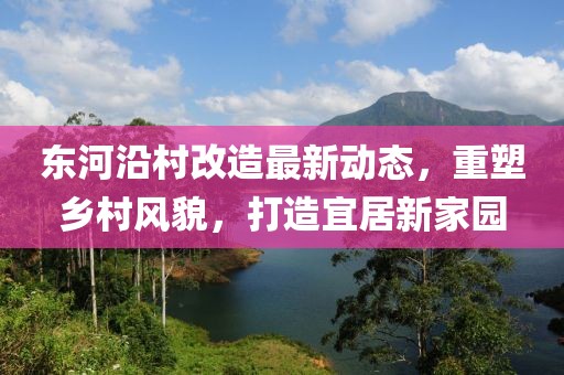 东河沿村改造最新动态，重塑乡村风貌，打造宜居新家园