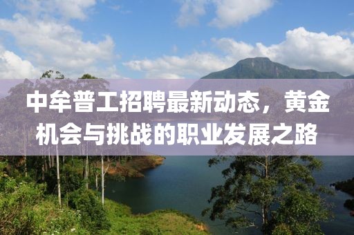 中牟普工招聘最新动态，黄金机会与挑战的职业发展之路
