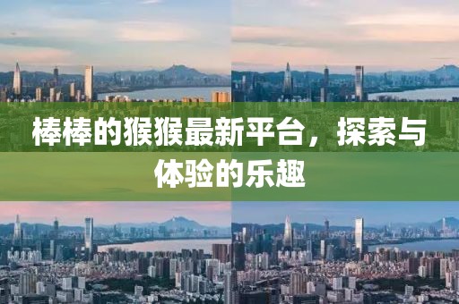 棒棒的猴猴最新平台，探索与体验的乐趣