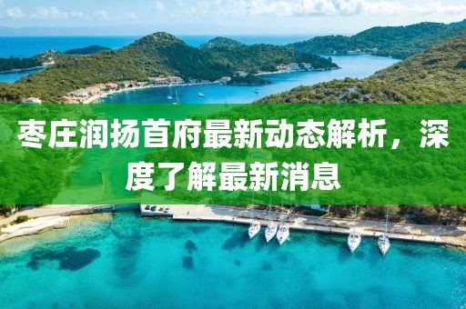 枣庄润扬首府最新动态解析，深度了解最新消息