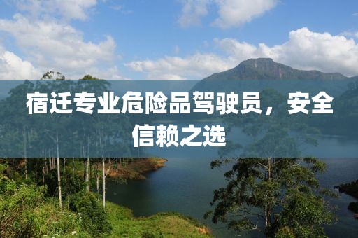 宿迁专业危险品驾驶员，安全信赖之选