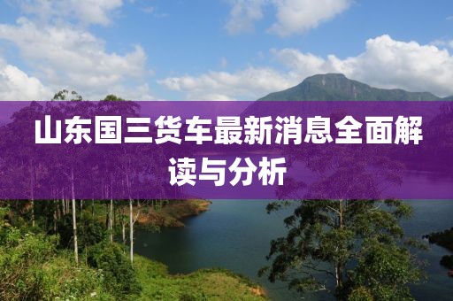 山东国三货车最新消息全面解读与分析