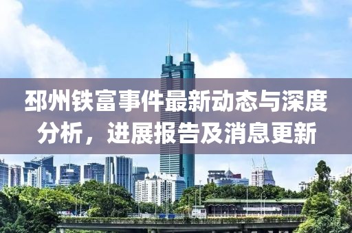 邳州铁富事件最新动态与深度分析，进展报告及消息更新