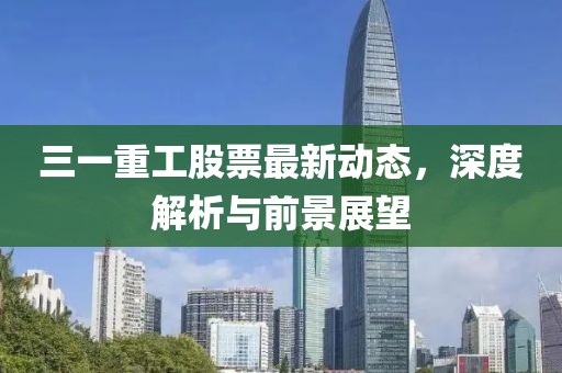 三一重工股票最新动态，深度解析与前景展望