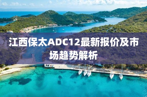 江西保太ADC12最新报价及市场趋势解析