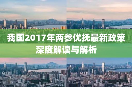 我国2017年两参优抚最新政策深度解读与解析