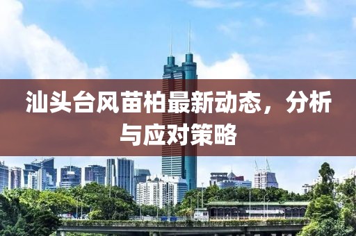 汕头台风苗柏最新动态，分析与应对策略