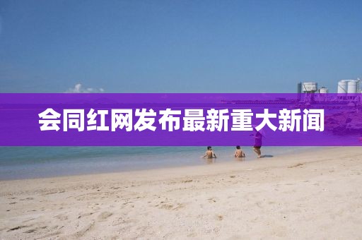 会同红网发布最新重大新闻