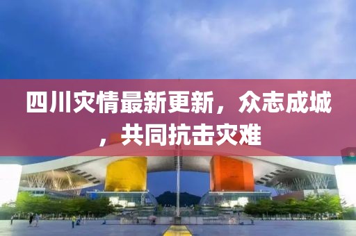四川灾情最新更新，众志成城，共同抗击灾难