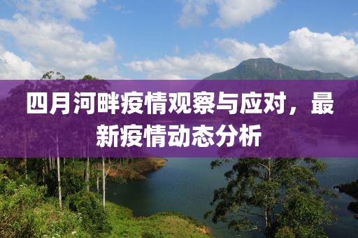 四月河畔疫情观察与应对，最新疫情动态分析
