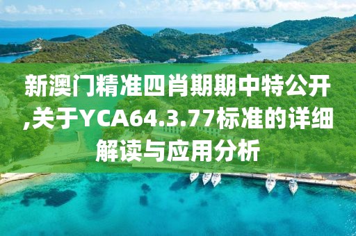 新澳门精准四肖期期中特公开,关于YCA64.3.77标准的详细解读与应用分析