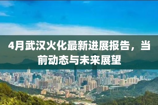 4月武汉火化最新进展报告，当前动态与未来展望