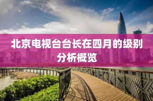 北京电视台台长在四月的级别分析概览