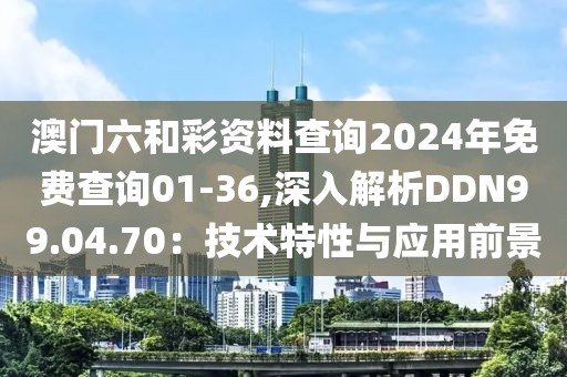 澳门六和彩资料查询2024年免费查询01-36,深入解析DDN99.04.70：技术特性与应用前景