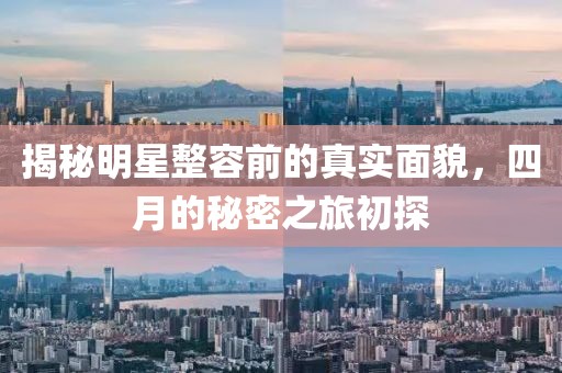 揭秘明星整容前的真实面貌，四月的秘密之旅初探
