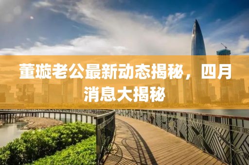 董璇老公最新动态揭秘，四月消息大揭秘