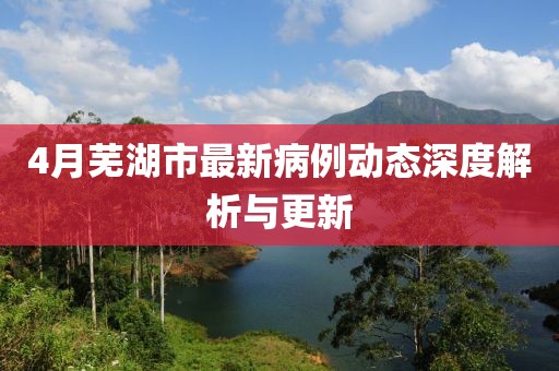 4月芜湖市最新病例动态深度解析与更新