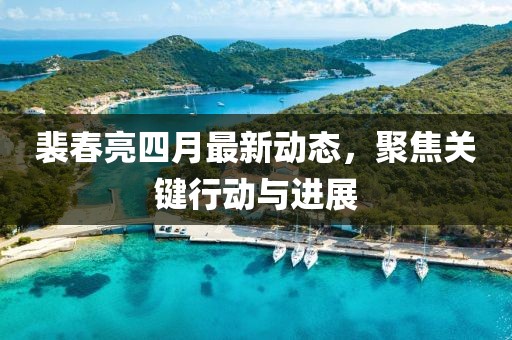 裴春亮四月最新动态，聚焦关键行动与进展