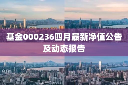 基金000236四月最新净值公告及动态报告