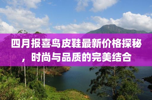 四月报喜鸟皮鞋最新价格探秘，时尚与品质的完美结合