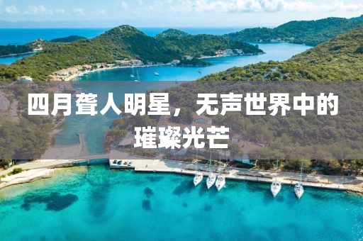 四月聋人明星，无声世界中的璀璨光芒