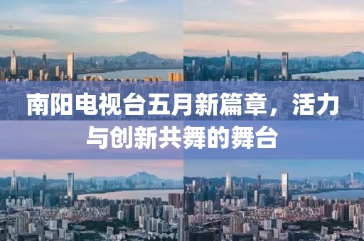 南阳电视台五月新篇章，活力与创新共舞的舞台