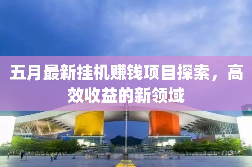 五月最新挂机赚钱项目探索，高效收益的新领域