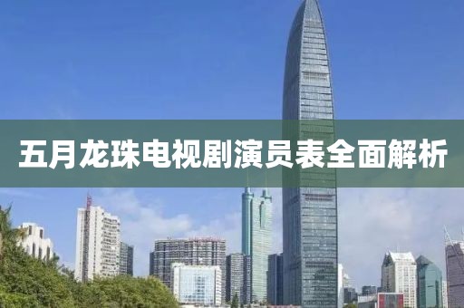 五月龙珠电视剧演员表全面解析