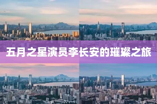 五月之星演员李长安的璀璨之旅