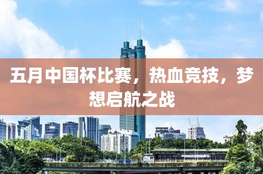 五月中国杯比赛，热血竞技，梦想启航之战