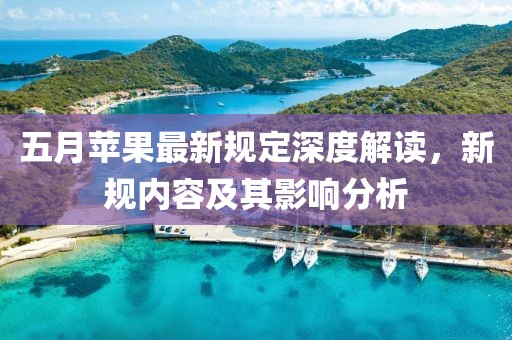 五月苹果最新规定深度解读，新规内容及其影响分析