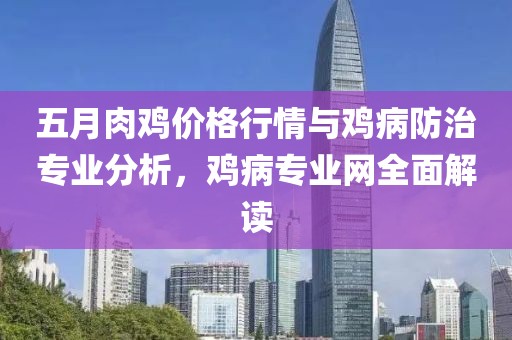五月肉鸡价格行情与鸡病防治专业分析，鸡病专业网全面解读