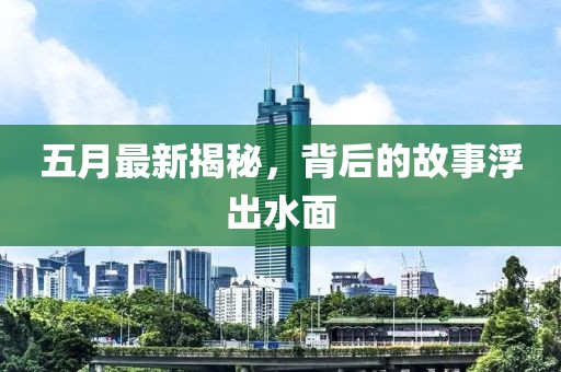 五月最新揭秘，背后的故事浮出水面
