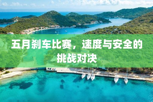 五月刹车比赛，速度与安全的挑战对决