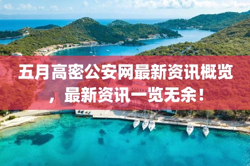 五月高密公安网最新资讯概览，最新资讯一览无余！