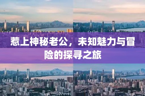 惹上神秘老公，未知魅力与冒险的探寻之旅